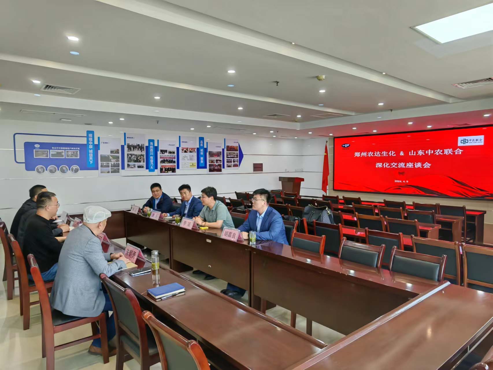 中農聯合代表團蒞臨麻豆精品生化(圖2)