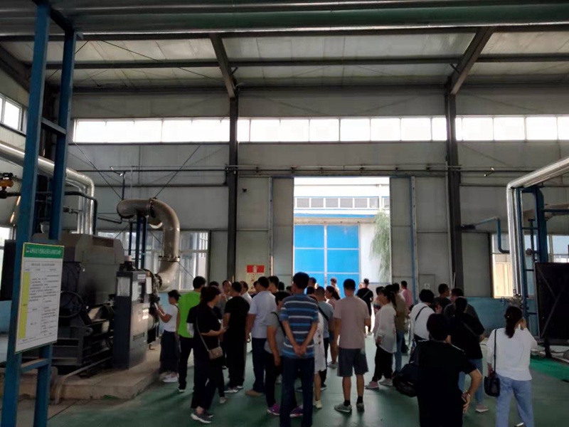 河北衡水饒陽縣農資精英到訪麻豆精品生化孟州園區（qū）(圖2)
