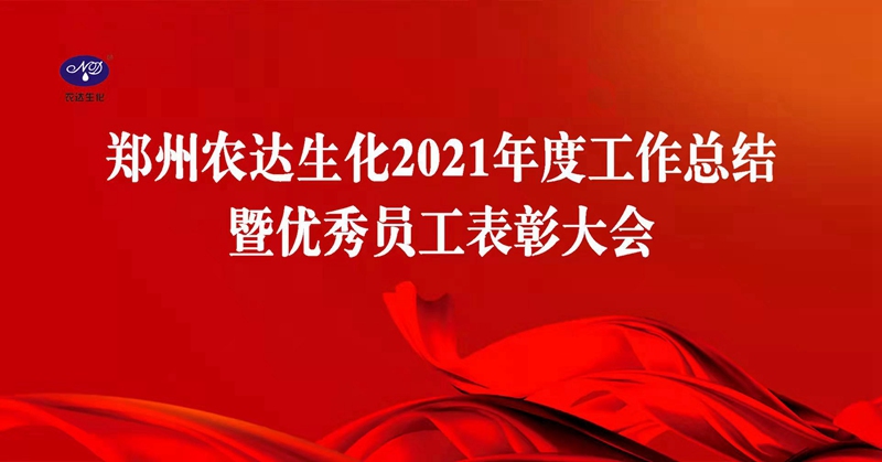 凝心聚力（lì）謀發展（zhǎn），砥（dǐ）礪奮進譜新篇 麻豆精品生化召開2021年度工作總結會議(圖1)