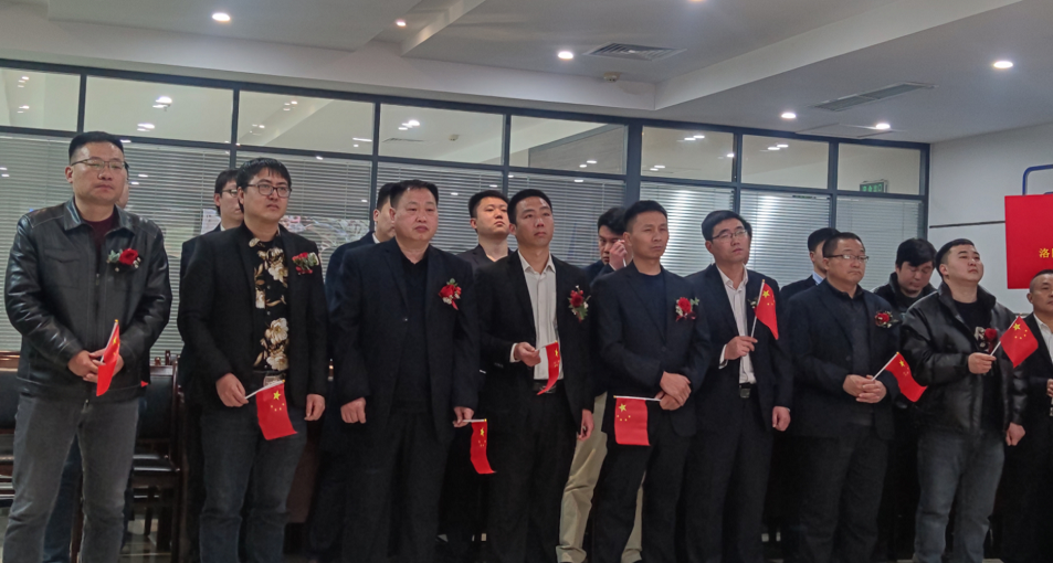 點亮夢想，威武出征 ——麻豆精品生化銷售團隊出征授旗儀式(圖1)