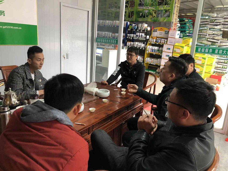 广东潮州茶叶区零售店老板对农达920的（de）认可(图2)