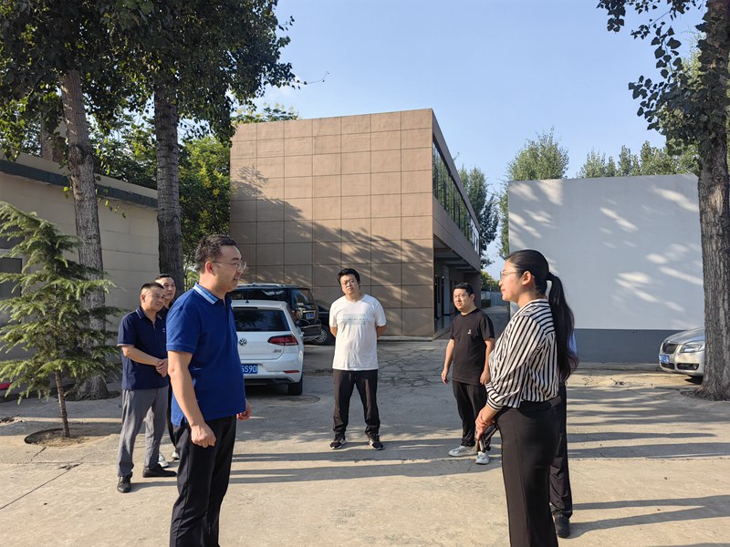 中（zhōng）牟縣委領導蒞臨農（nóng）達中牟（móu）廠區調研（yán）(圖3)
