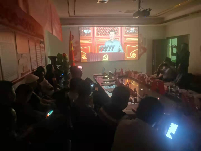 “百年華誕，共享榮光” ——鄭（zhèng）州麻豆精品熱（rè）烈慶祝建黨100周年(圖3)